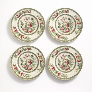 Johnson Bros. England Vintage Porcelain “Indian Tree” Salad Plates  - Set of 4